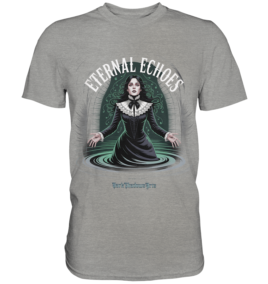 Eternal Echoes ????️ – Viktorianischer Geist in düsterer Eleganz - Premium Shirt | Unisex - Shirts | Dark Shadows Arts