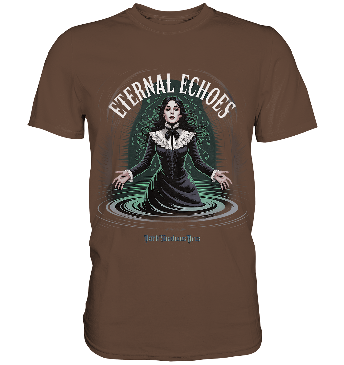 Eternal Echoes ????️ – Viktorianischer Geist in düsterer Eleganz - Premium Shirt | Unisex - Shirts | Dark Shadows Arts