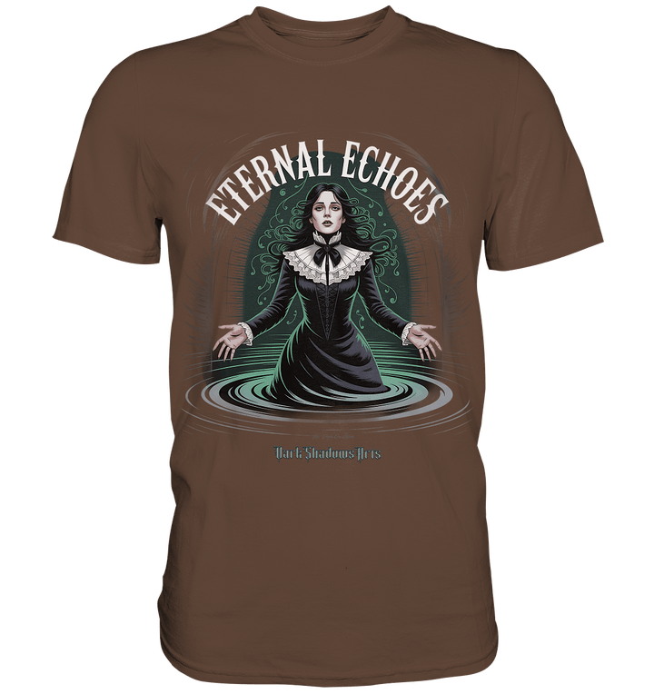 Eternal Echoes ????️ – Viktorianischer Geist in düsterer Eleganz - Premium Shirt | Unisex - Shirts | Dark Shadows Arts