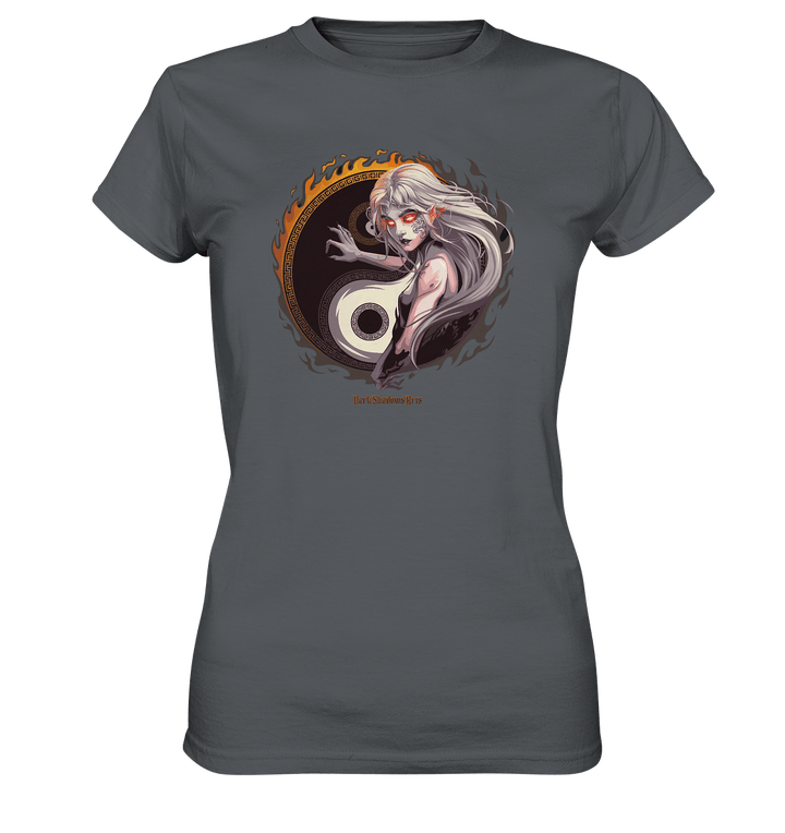 Eternal Flames Yin Yang Guardian - Ladies Premium Shirt | Lady - Shirts | Dark Shadows Arts
