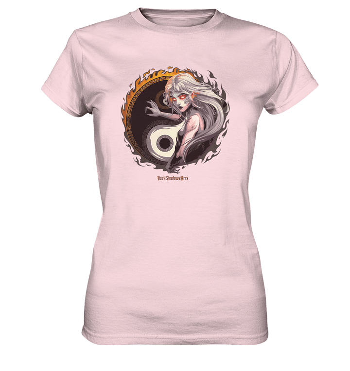 Eternal Flames Yin Yang Guardian - Ladies Premium Shirt | Lady - Shirts | Dark Shadows Arts