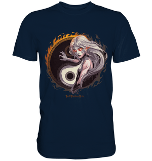 Eternal Flames Yin Yang Guardian - Premium Shirt | Unisex - Shirts | Dark Shadows Arts