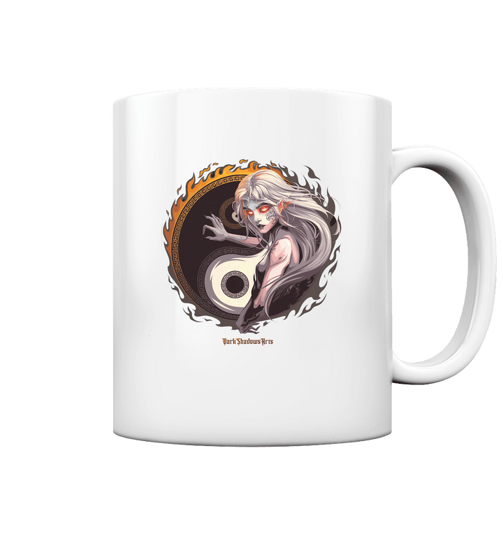 Eternal Flames Yin Yang Guardian - Tasse glossy | Trinkgefäße | Dark Shadows Arts
