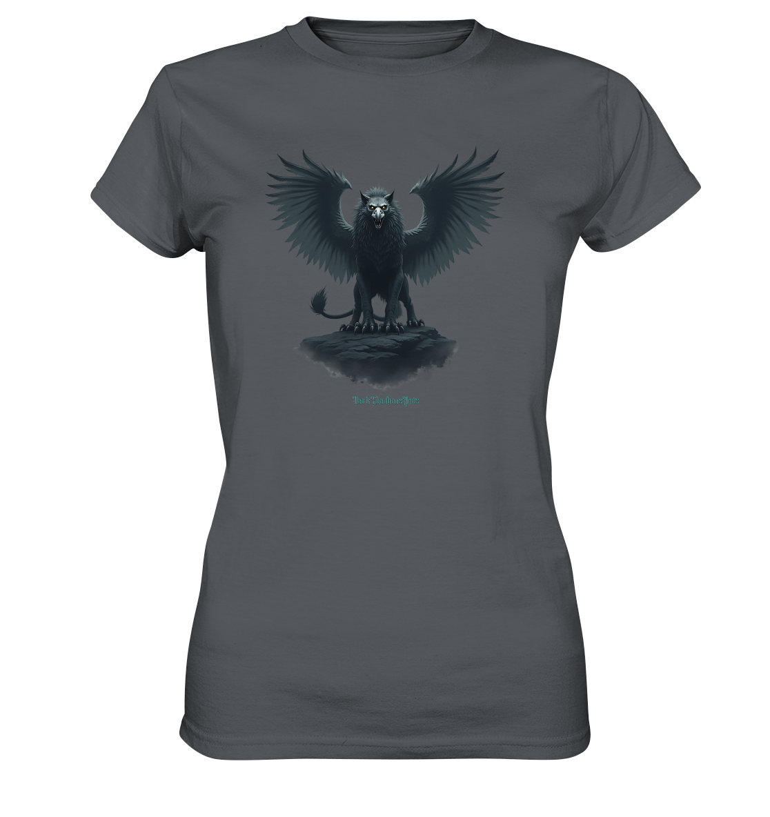 Eternal Guardian - The Enigmatic Griffin - Ladies Premium Shirt | Lady - Shirts | Dark Shadows Arts