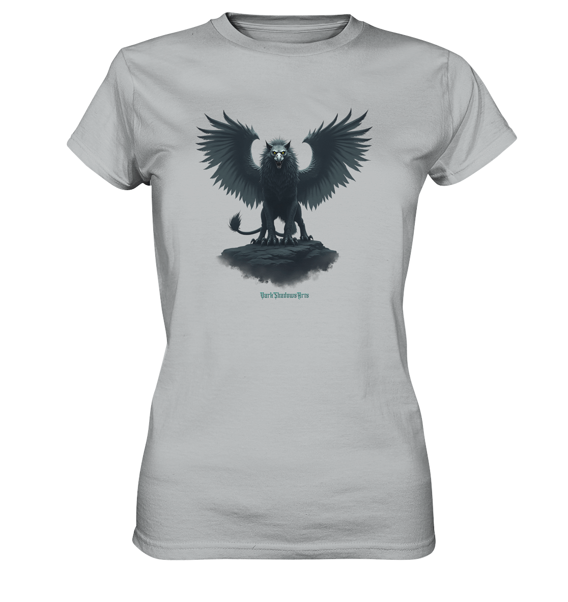 Eternal Guardian - The Enigmatic Griffin - Ladies Premium Shirt | Lady - Shirts | Dark Shadows Arts