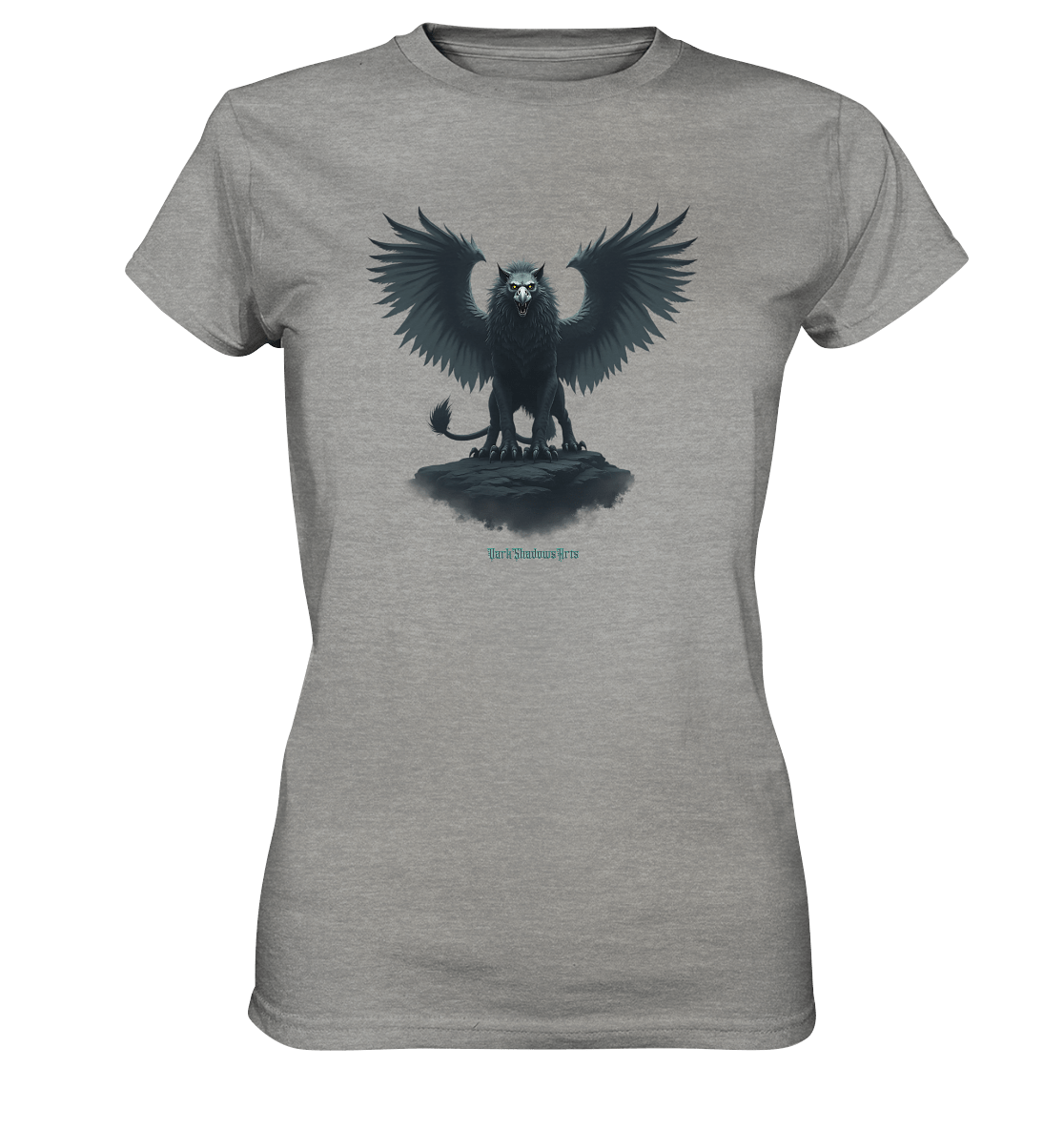 Eternal Guardian - The Enigmatic Griffin - Ladies Premium Shirt | Lady - Shirts | Dark Shadows Arts