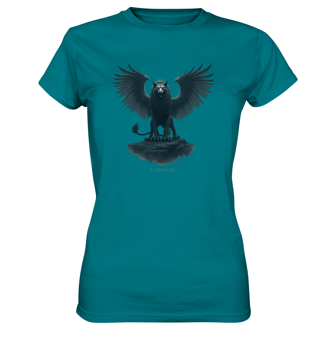 Eternal Guardian - The Enigmatic Griffin - Ladies Premium Shirt | Lady - Shirts | Dark Shadows Arts