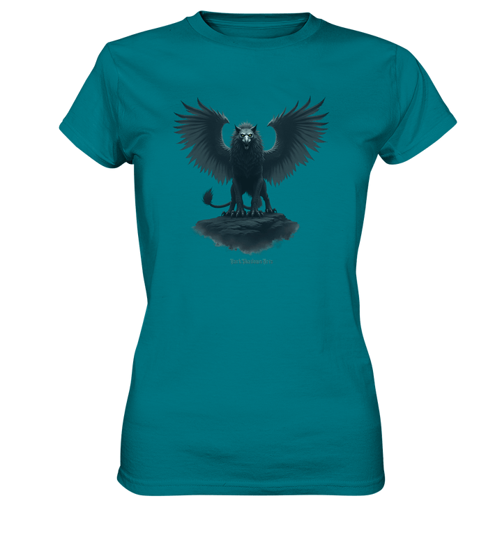 Eternal Guardian - The Enigmatic Griffin - Ladies Premium Shirt | Lady - Shirts | Dark Shadows Arts