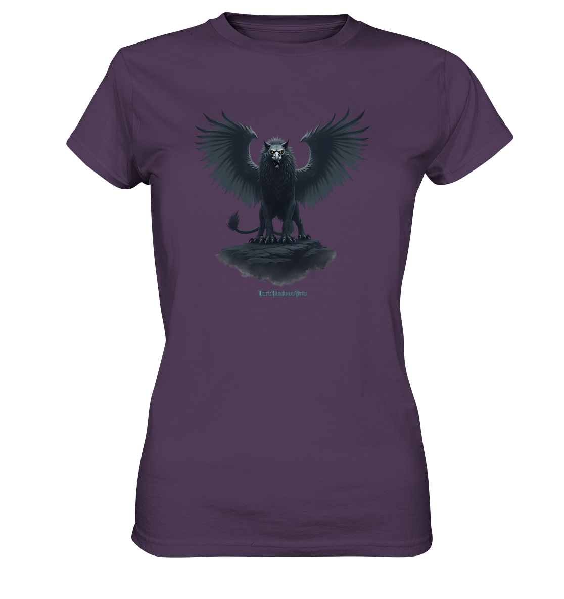 Eternal Guardian - The Enigmatic Griffin - Ladies Premium Shirt | Lady - Shirts | Dark Shadows Arts