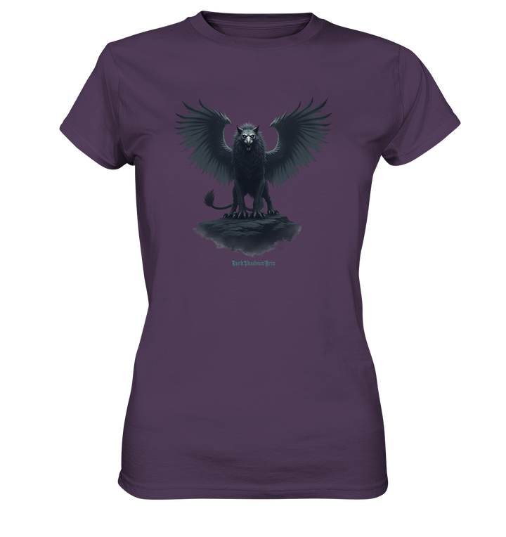 Eternal Guardian - The Enigmatic Griffin - Ladies Premium Shirt | Lady - Shirts | Dark Shadows Arts