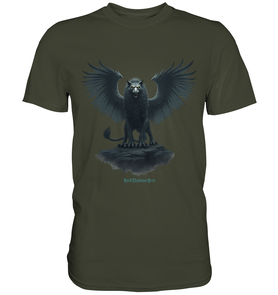 Eternal Guardian - The Enigmatic Griffin - Premium Shirt | Unisex - Shirts | Dark Shadows Arts