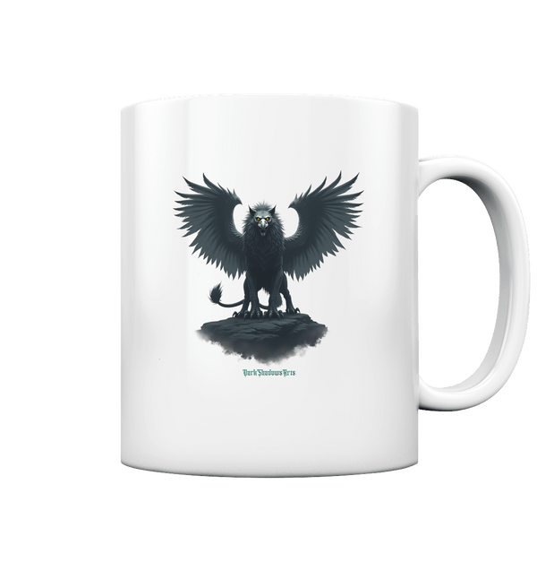 Eternal Guardian - The Enigmatic Griffin - Tasse glossy | Trinkgefäße | Dark Shadows Arts