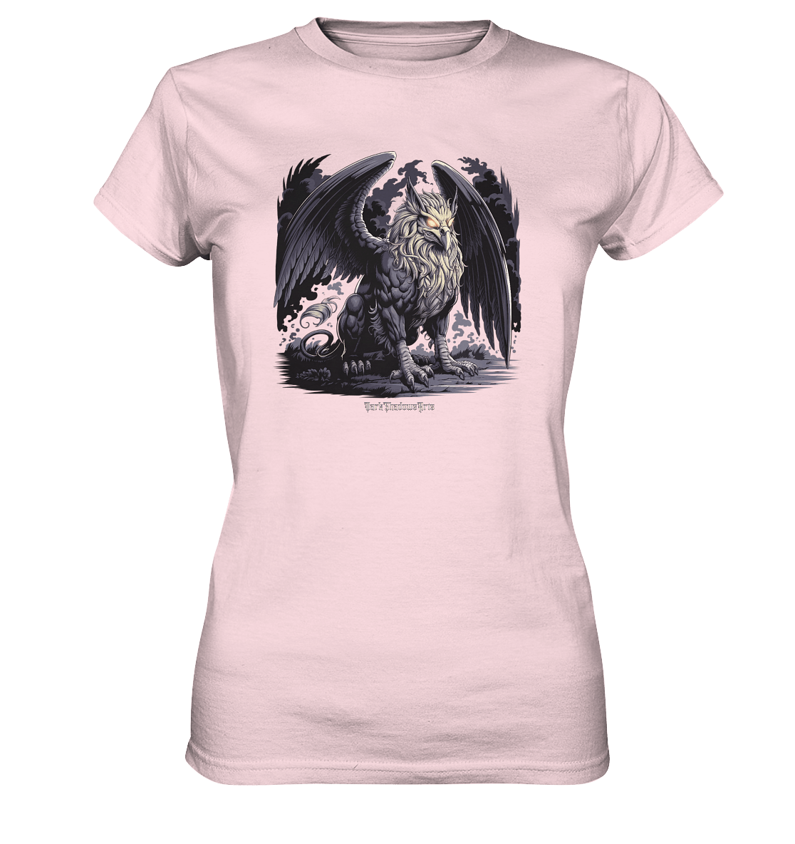 Eternal Guardian - The Enigmatic Stone Griffin - Ladies Premium Shirt | Lady - Shirts | Dark Shadows Arts