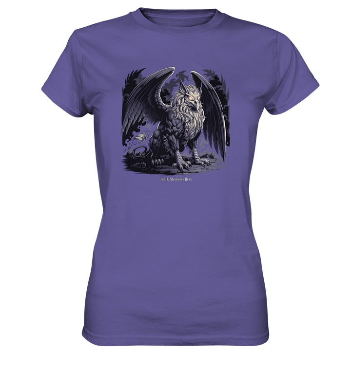 Eternal Guardian - The Enigmatic Stone Griffin - Ladies Premium Shirt | Lady - Shirts | Dark Shadows Arts