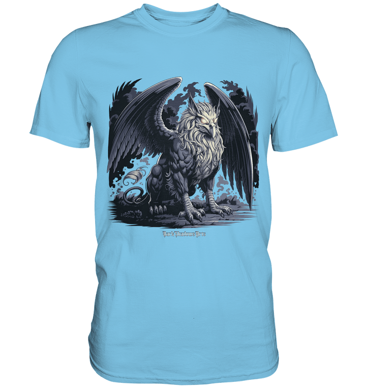 Eternal Guardian - The Enigmatic Stone Griffin - Premium Shirt | Unisex - Shirts | Dark Shadows Arts