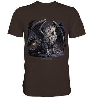 Eternal Guardian - The Enigmatic Stone Griffin - Premium Shirt | Unisex - Shirts | Dark Shadows Arts