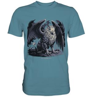 Eternal Guardian - The Enigmatic Stone Griffin - Premium Shirt | Unisex - Shirts | Dark Shadows Arts