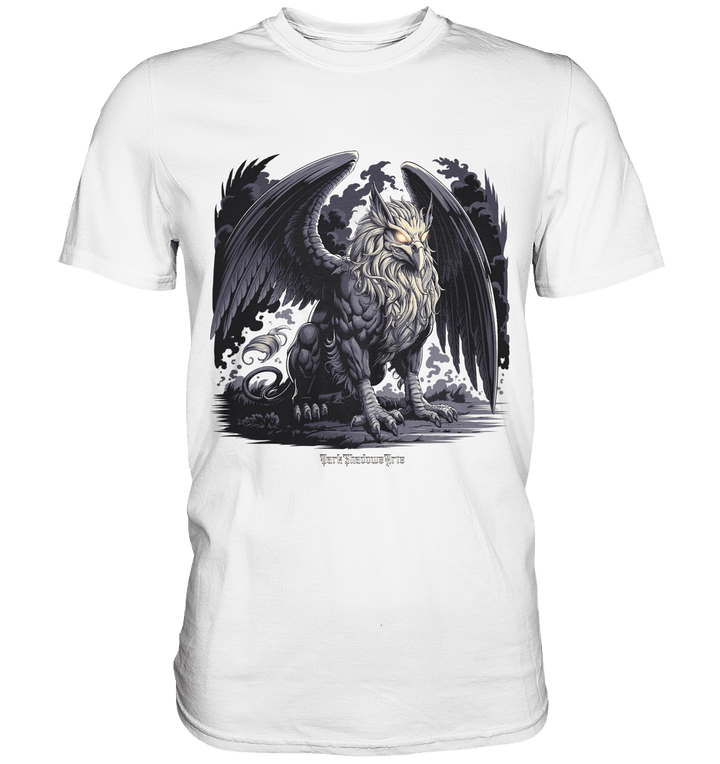 Eternal Guardian - The Enigmatic Stone Griffin - Premium Shirt | Unisex - Shirts | Dark Shadows Arts