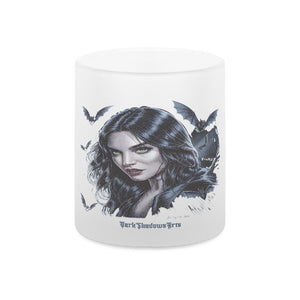 Eternal Night – Königin der Fledermäuse - Glas - Tasse satiniert | Mug | Dark Shadows Arts