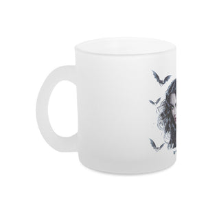 Eternal Night – Königin der Fledermäuse - Glas - Tasse satiniert | Mug | Dark Shadows Arts