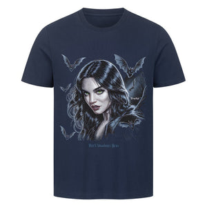 Eternal Night – Königin der Fledermäuse - HigherBlanks Premium T-Shirt | T-Shirt | Dark Shadows Arts