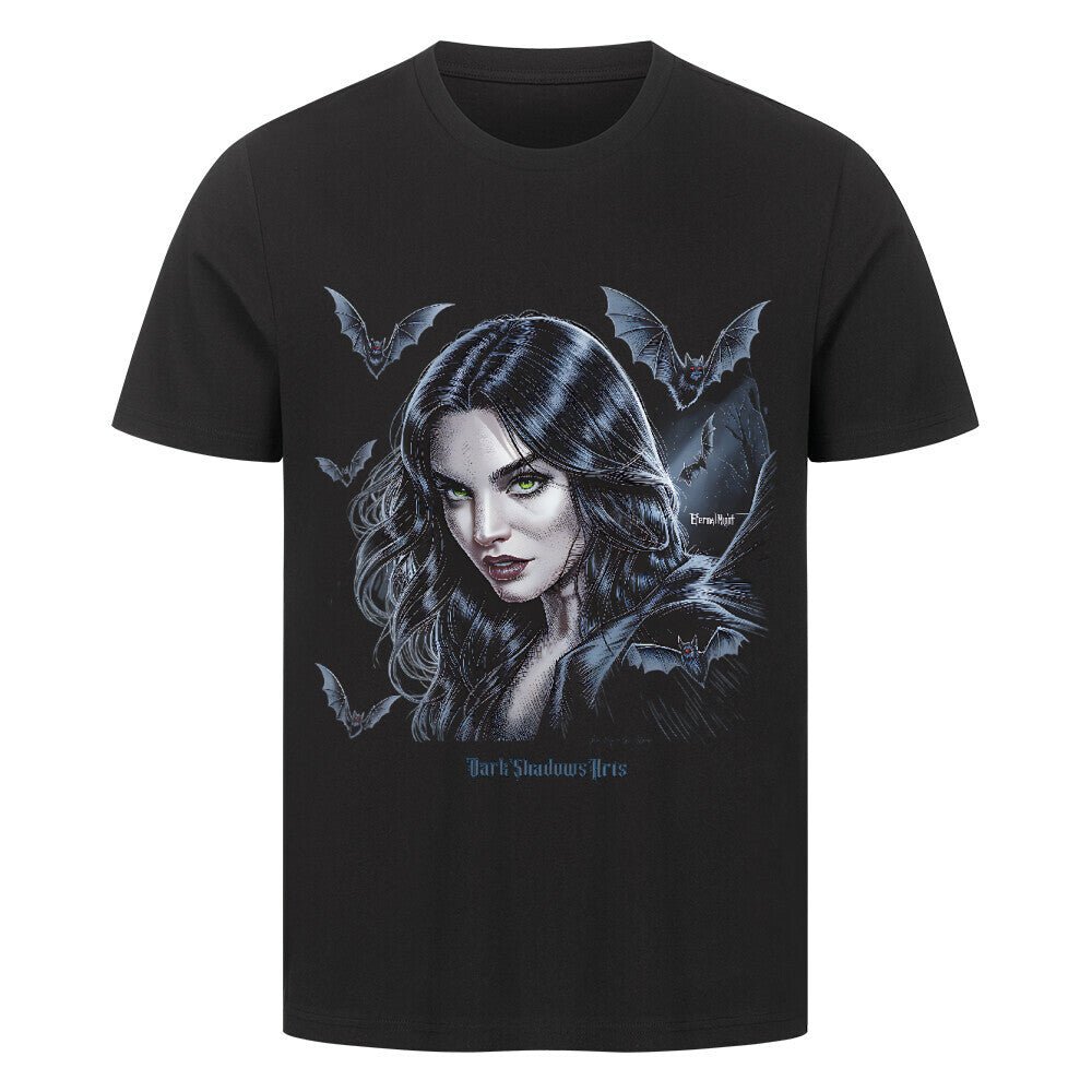 Eternal Night – Königin der Fledermäuse - HigherBlanks Premium T-Shirt | T-Shirt | Dark Shadows Arts