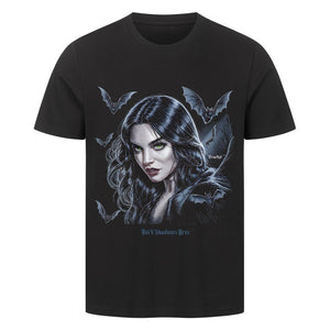 Eternal Night – Königin der Fledermäuse - HigherBlanks Premium T-Shirt | T-Shirt | Dark Shadows Arts
