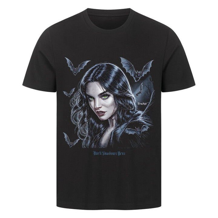 Eternal Night – Königin der Fledermäuse - HigherBlanks Premium T-Shirt | T-Shirt | Dark Shadows Arts