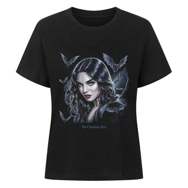 Eternal Night – Königin der Fledermäuse - Premium Organic Shirt Women | T-Shirt | Dark Shadows Arts