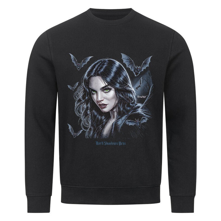 Eternal Night – Königin der Fledermäuse - Premium Organic Sweatshirt | Sweatshirt | Dark Shadows Arts