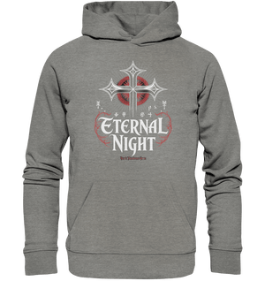 ETERNAL NIGHT – Mystisches gotisches Design mit Kreuz und Symbolen - Organic Hoodie | Hoodies | Dark Shadows Arts