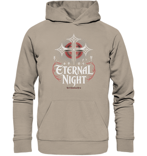 ETERNAL NIGHT – Mystisches gotisches Design mit Kreuz und Symbolen - Organic Hoodie | Hoodies | Dark Shadows Arts