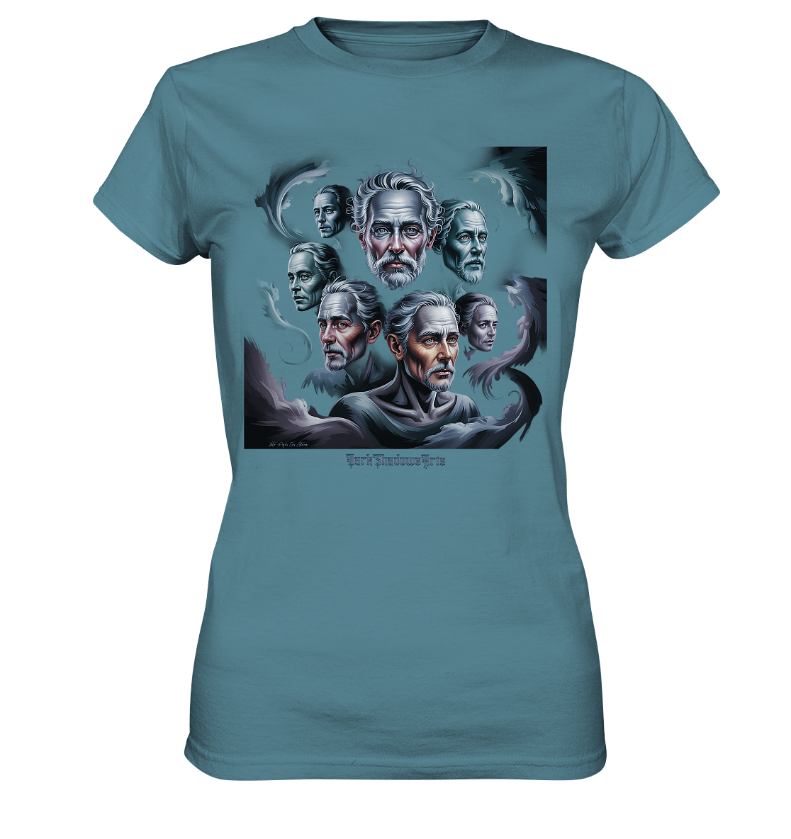 Ethereal Ancestors – Geisterflüstern & Uralte Weisheit - Ladies Premium Shirt | Lady - Shirts | Dark Shadows Arts