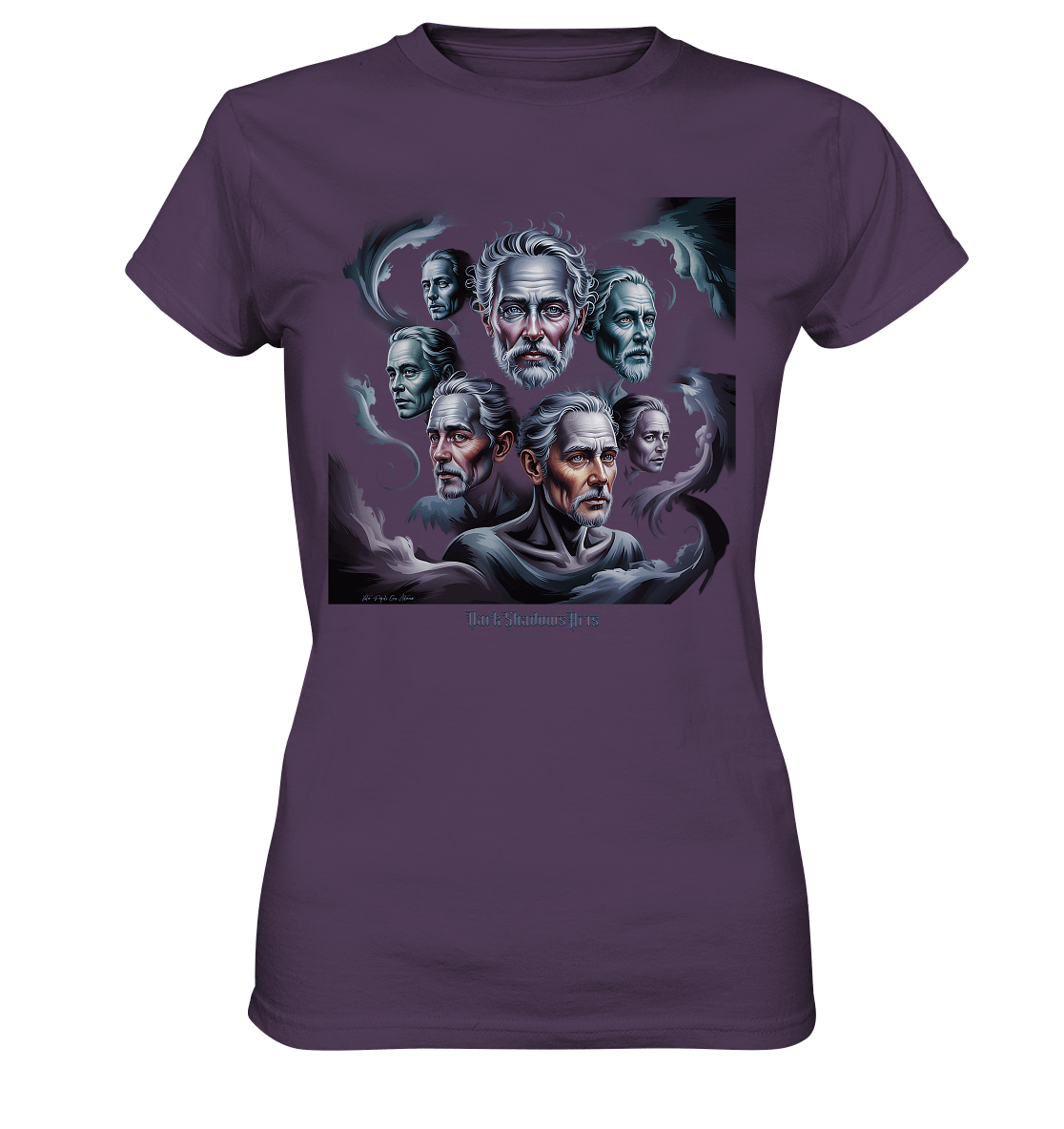 Ethereal Ancestors – Geisterflüstern & Uralte Weisheit - Ladies Premium Shirt | Lady - Shirts | Dark Shadows Arts