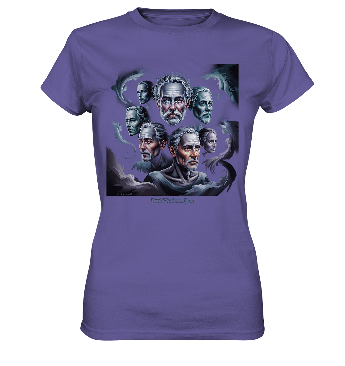 Ethereal Ancestors – Geisterflüstern & Uralte Weisheit - Ladies Premium Shirt | Lady - Shirts | Dark Shadows Arts