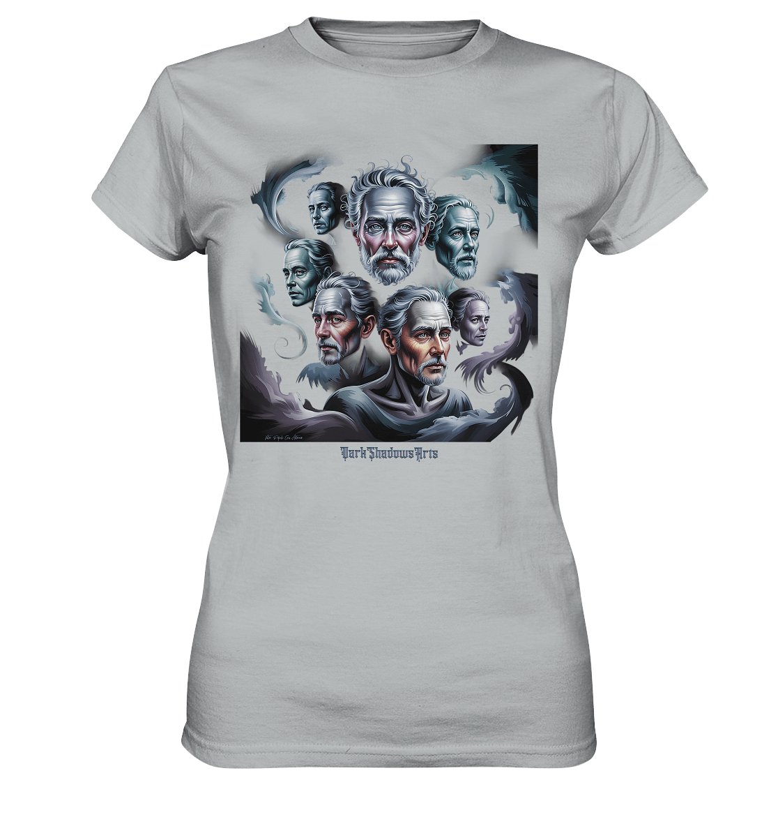 Ethereal Ancestors – Geisterflüstern & Uralte Weisheit - Ladies Premium Shirt | Lady - Shirts | Dark Shadows Arts