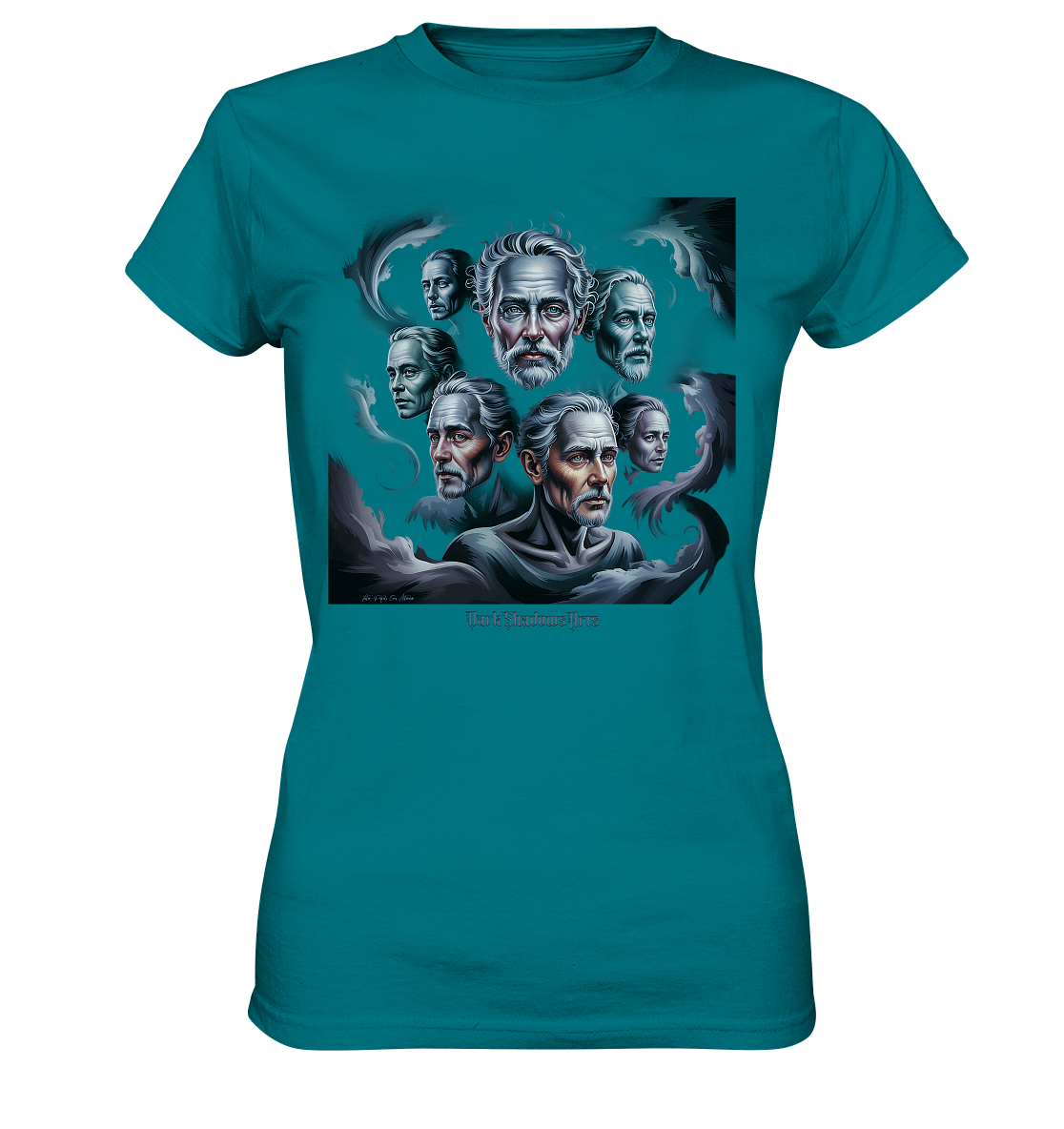 Ethereal Ancestors – Geisterflüstern & Uralte Weisheit - Ladies Premium Shirt | Lady - Shirts | Dark Shadows Arts