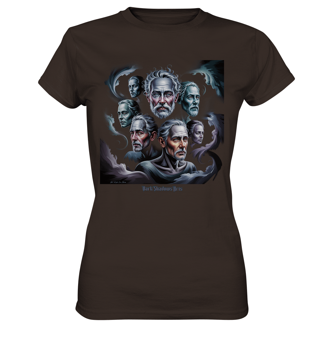 Ethereal Ancestors – Geisterflüstern & Uralte Weisheit - Ladies Premium Shirt | Lady - Shirts | Dark Shadows Arts