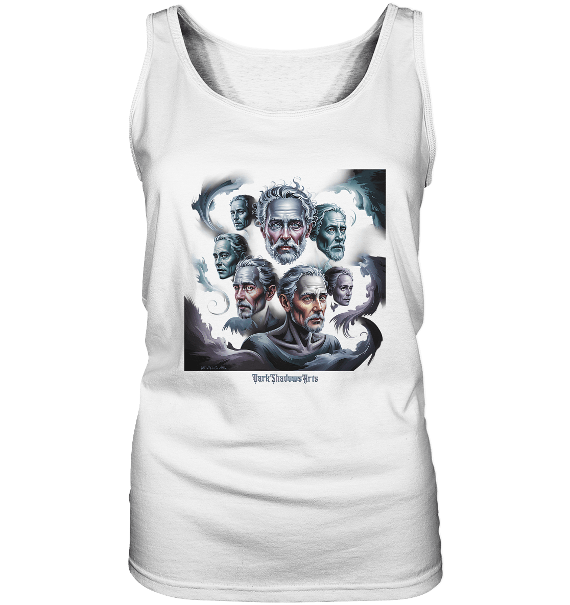 Ethereal Ancestors – Geisterflüstern & Uralte Weisheit - Ladies Tank - Top | Tank - Tops | Dark Shadows Arts