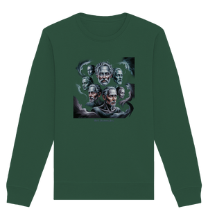 Ethereal Ancestors – Geisterflüstern & Uralte Weisheit - Organic Basic Unisex Sweatshirt | Sweatshirts | Dark Shadows Arts
