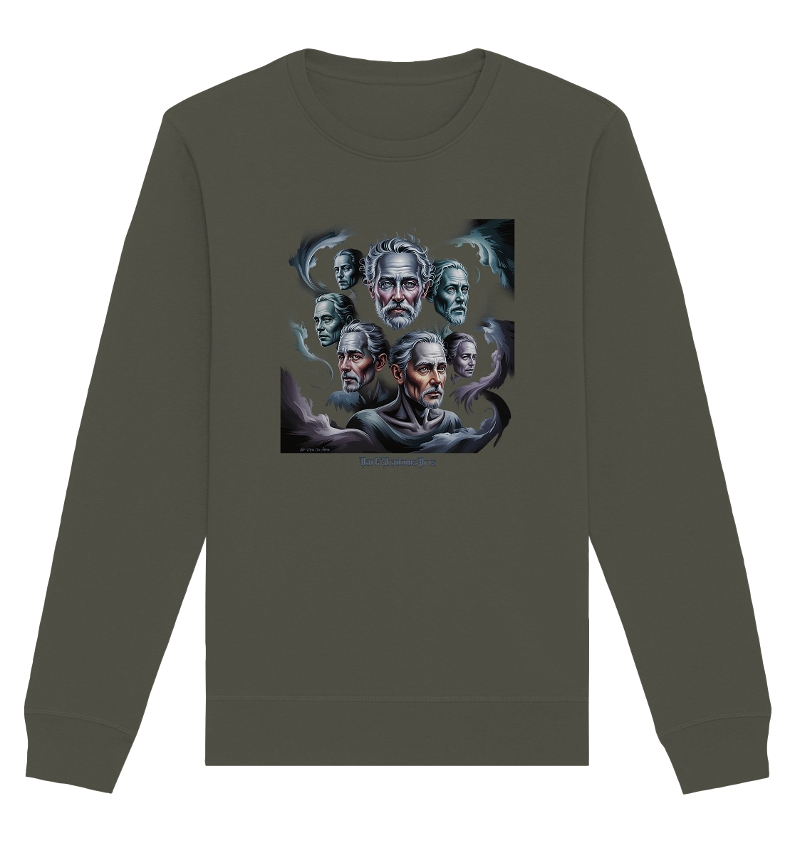 Ethereal Ancestors – Geisterflüstern & Uralte Weisheit - Organic Basic Unisex Sweatshirt | Sweatshirts | Dark Shadows Arts