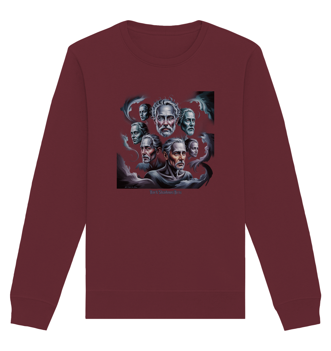 Ethereal Ancestors – Geisterflüstern & Uralte Weisheit - Organic Basic Unisex Sweatshirt | Sweatshirts | Dark Shadows Arts