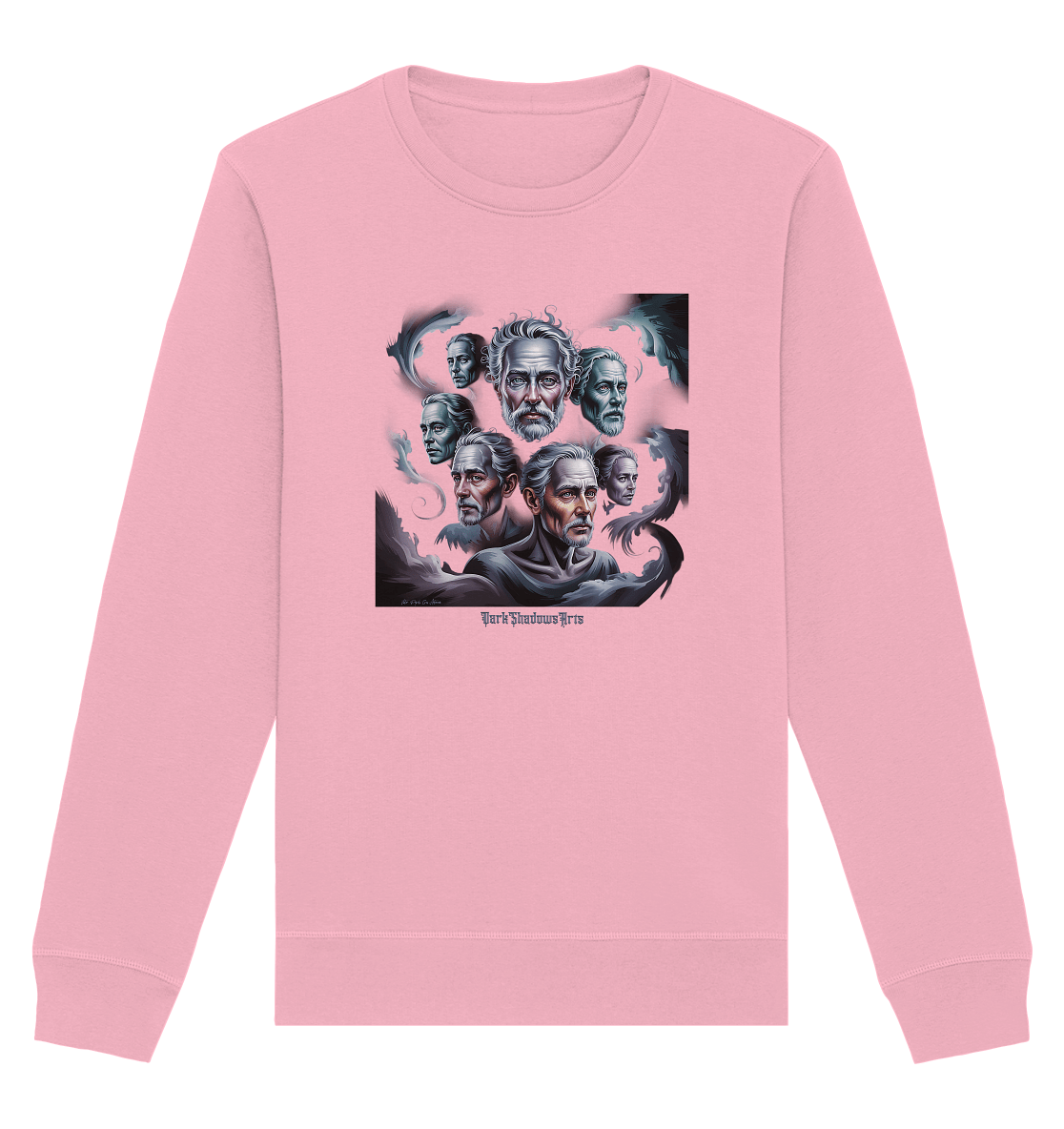 Ethereal Ancestors – Geisterflüstern & Uralte Weisheit - Organic Basic Unisex Sweatshirt | Sweatshirts | Dark Shadows Arts