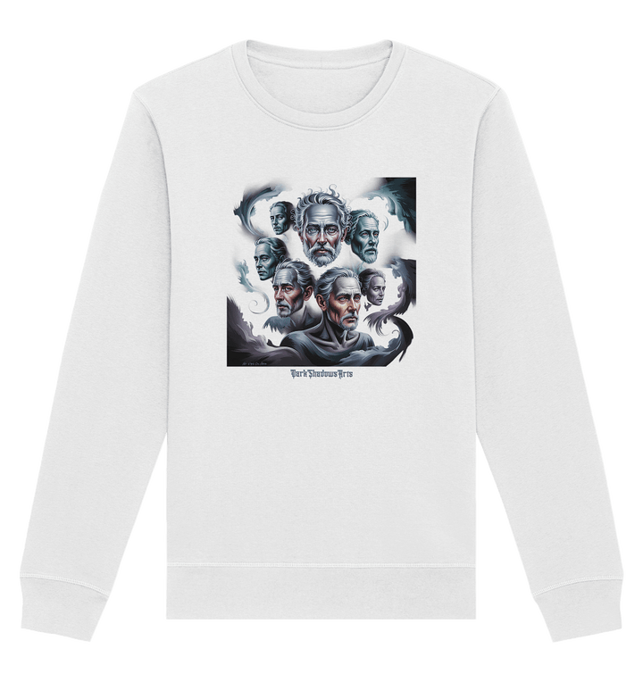 Ethereal Ancestors – Geisterflüstern & Uralte Weisheit - Organic Basic Unisex Sweatshirt | Sweatshirts | Dark Shadows Arts