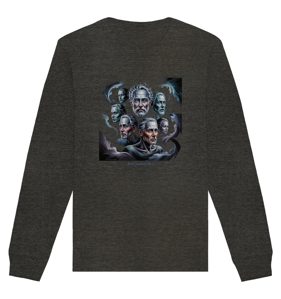 Ethereal Ancestors – Geisterflüstern & Uralte Weisheit - Organic Basic Unisex Sweatshirt | Sweatshirts | Dark Shadows Arts