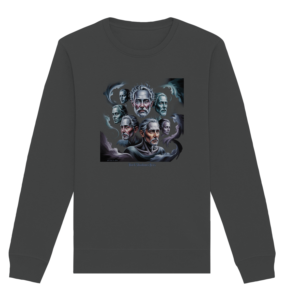 Ethereal Ancestors – Geisterflüstern & Uralte Weisheit - Organic Basic Unisex Sweatshirt | Sweatshirts | Dark Shadows Arts