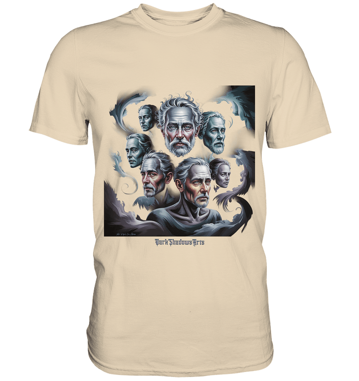 Ethereal Ancestors – Geisterflüstern & Uralte Weisheit - Premium Shirt | Unisex - Shirts | Dark Shadows Arts