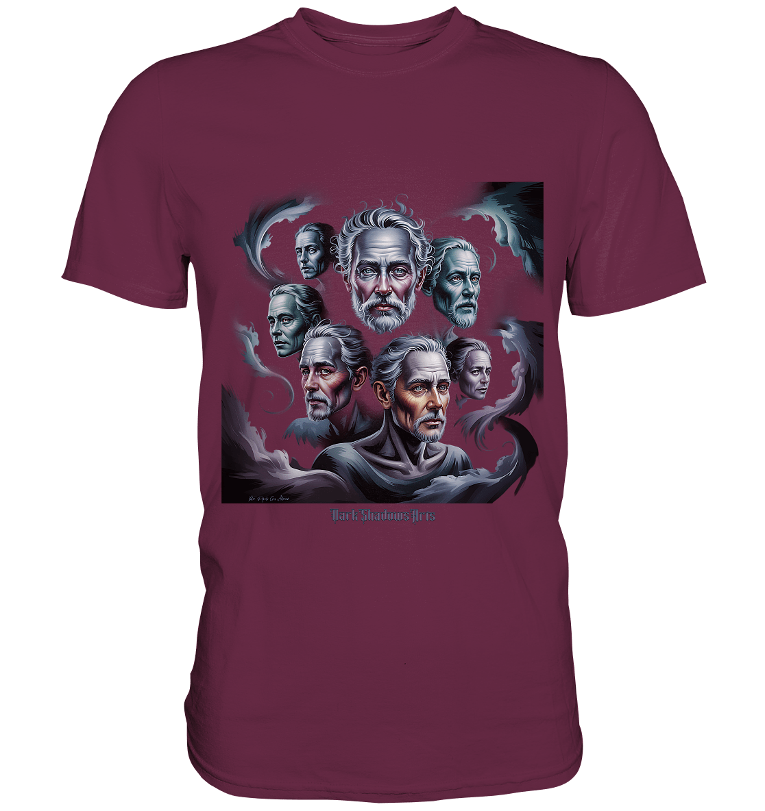 Ethereal Ancestors – Geisterflüstern & Uralte Weisheit - Premium Shirt | Unisex - Shirts | Dark Shadows Arts
