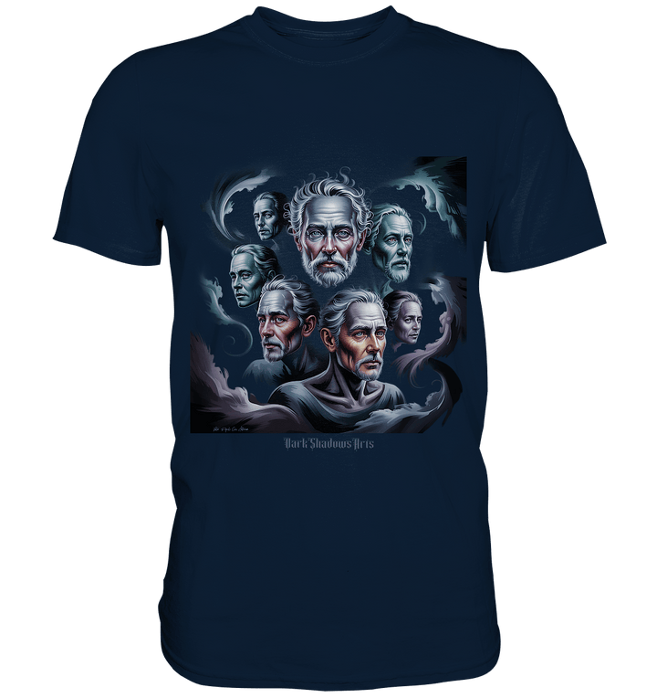 Ethereal Ancestors – Geisterflüstern & Uralte Weisheit - Premium Shirt | Unisex - Shirts | Dark Shadows Arts
