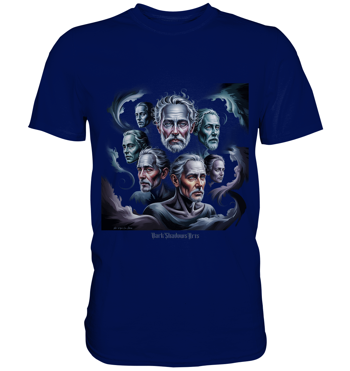 Ethereal Ancestors – Geisterflüstern & Uralte Weisheit - Premium Shirt | Unisex - Shirts | Dark Shadows Arts